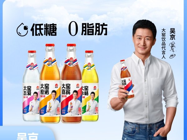 大窑果汁汽水480ml玻璃瓶