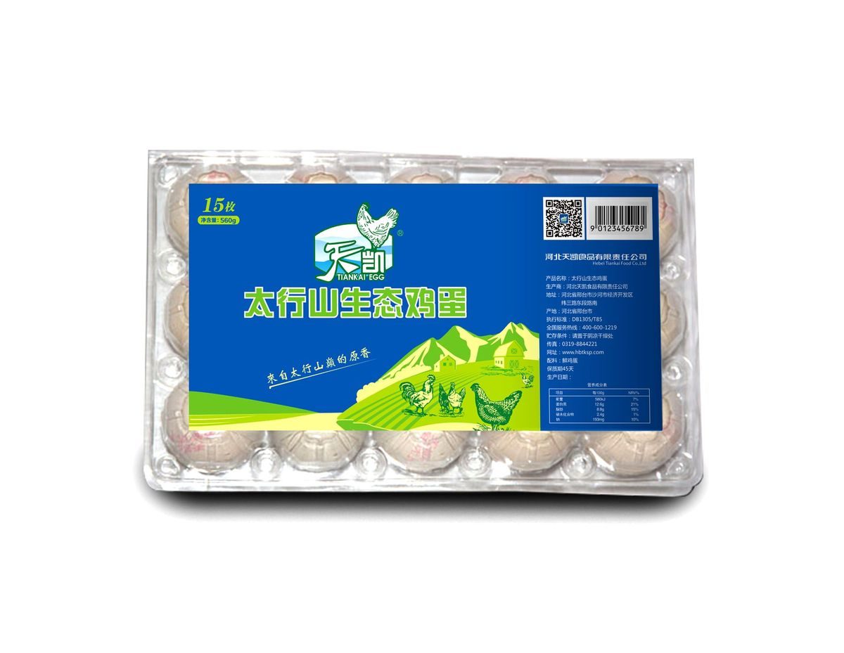 天凯太行山生态鲜鸡蛋 来自太行山巅的原香鸡蛋 图2