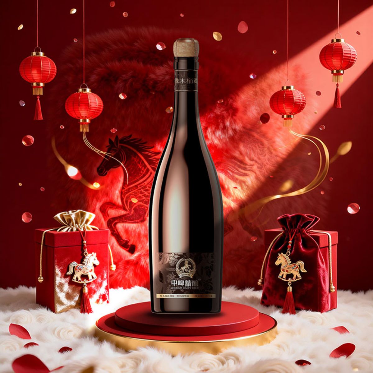 中啤精酿橡木桶比利时三料精酿啤酒 图2