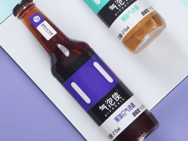 千金饮黑加仑青梅果酒气泡酒微甜型少女酒低度数网红酒275ml