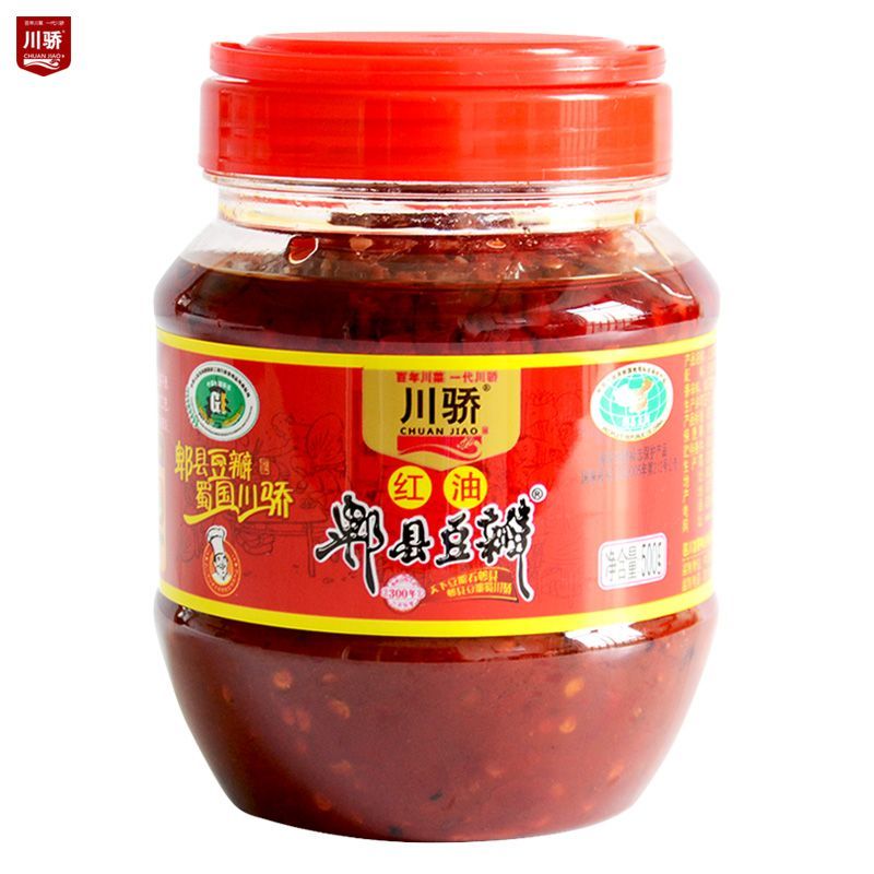 川骄红油郫县豆瓣500g装 图2