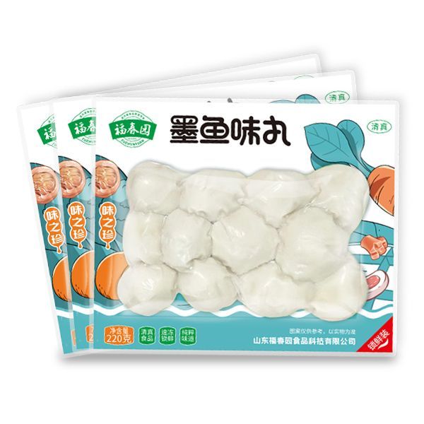 福春园锁鲜装&mdash;墨鱼味丸 图3