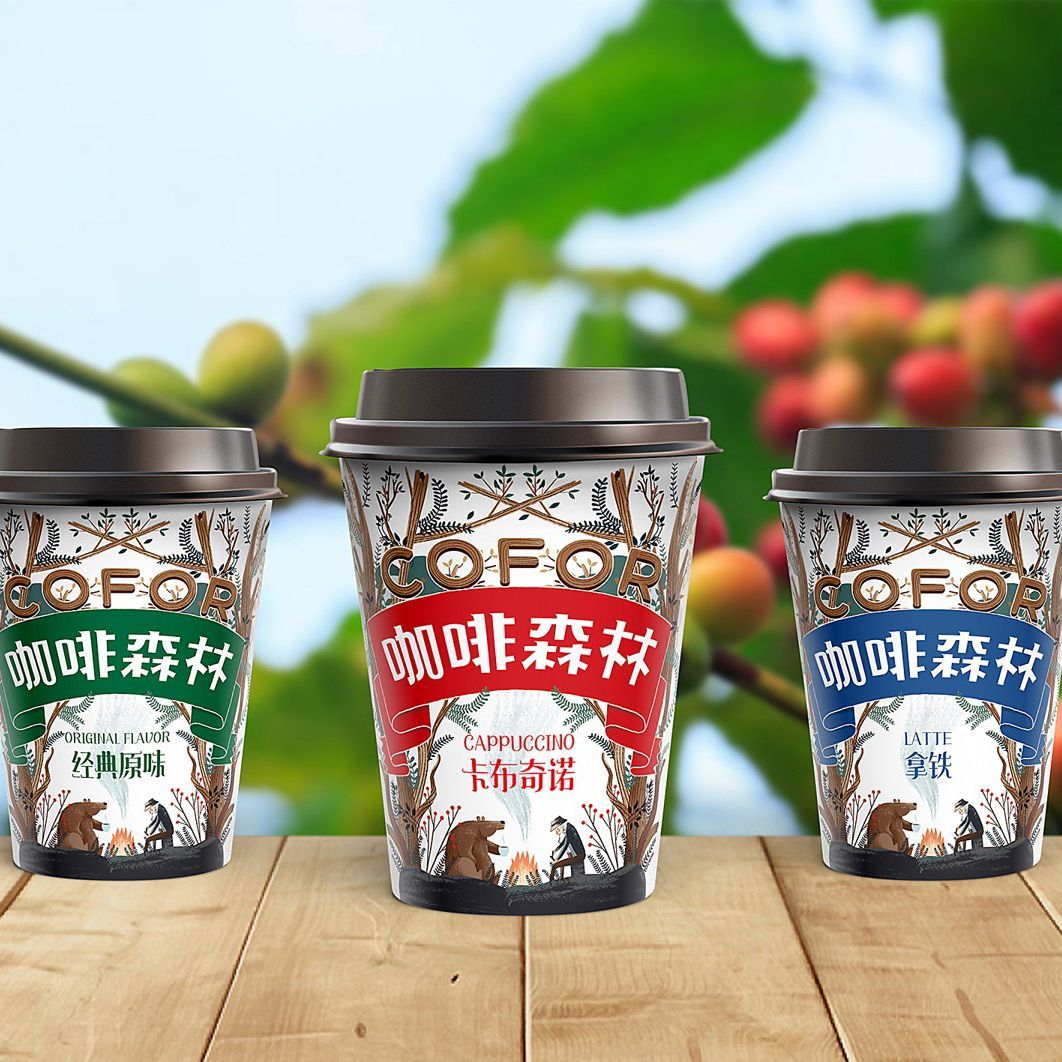 约吧咖啡森林-杯装即溶咖啡45g 图3