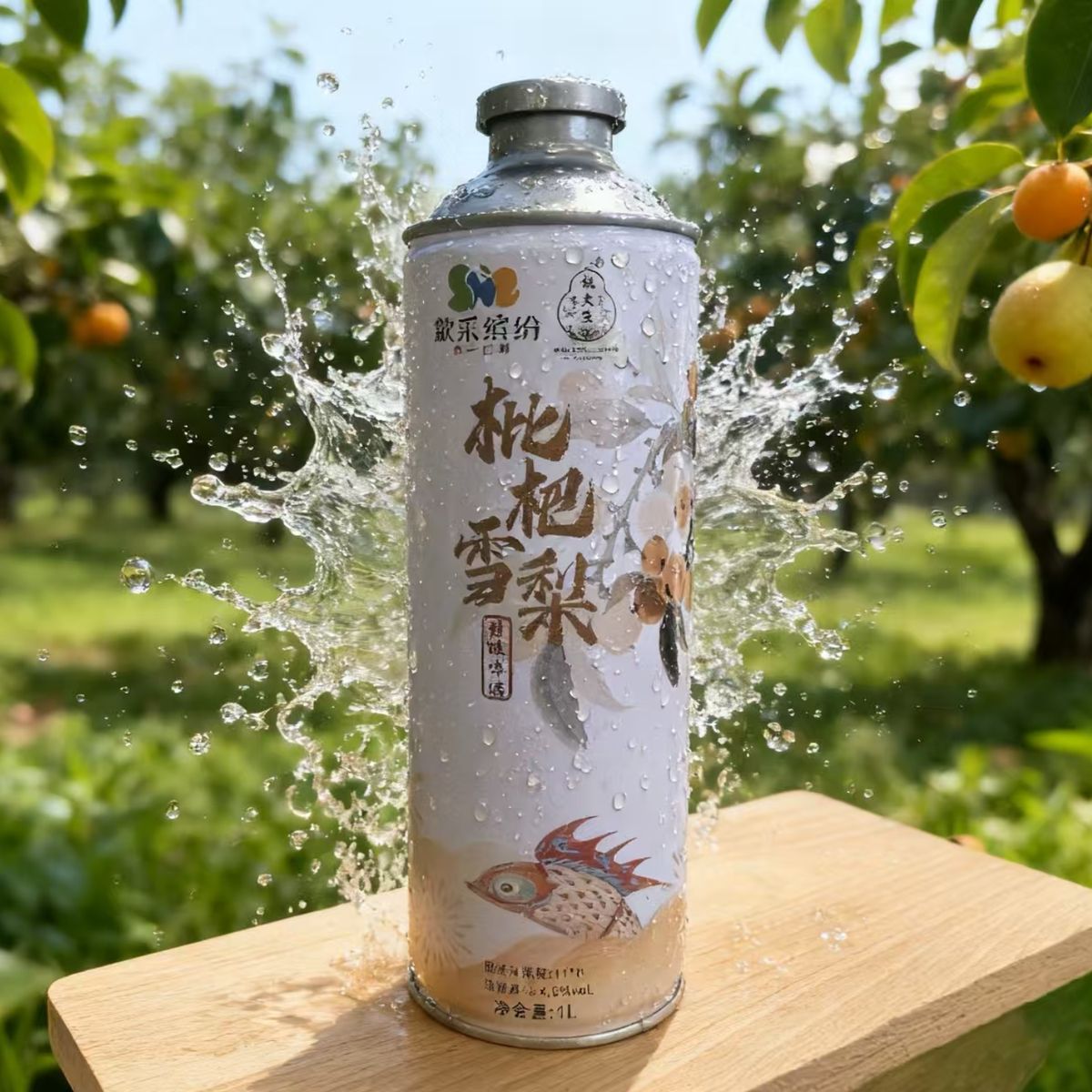 歙采缤纷枇杷贡菊精酿啤酒 图2