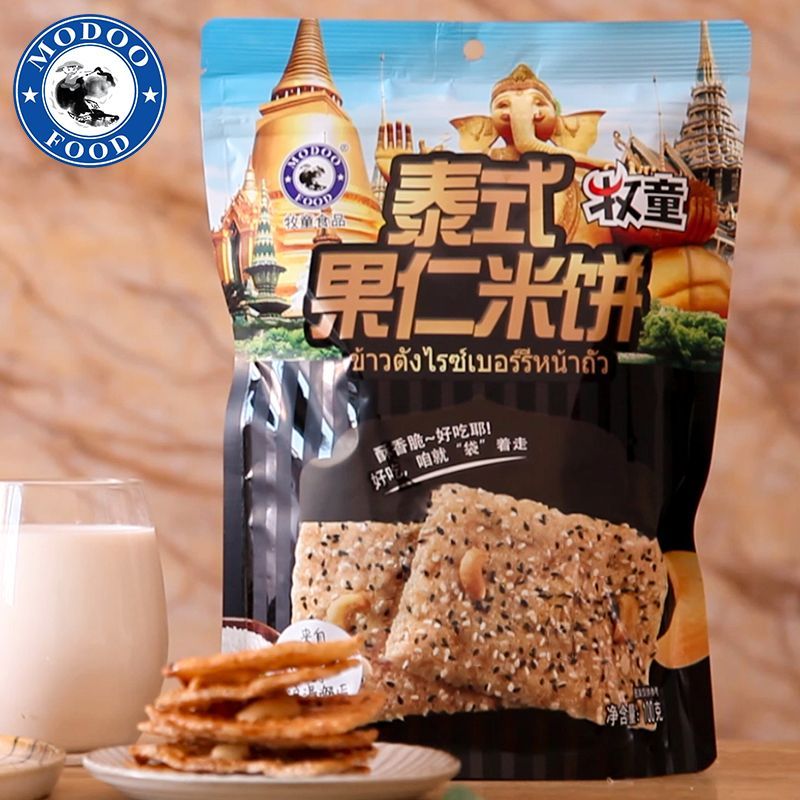 牧童泰式果仁米饼100g 图3