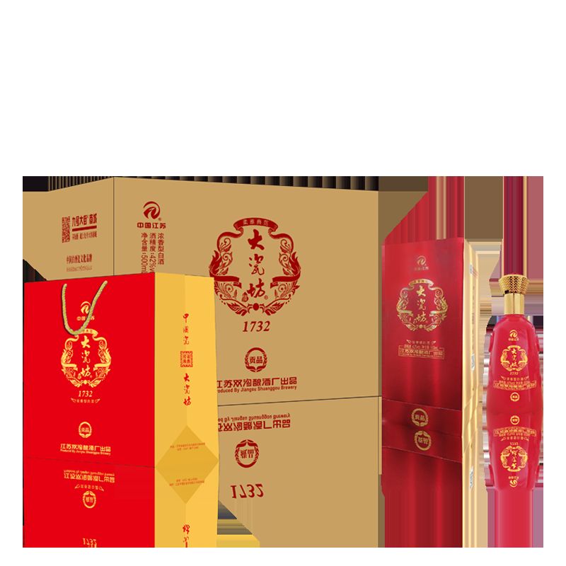 大瓷坊酒【贡品】 浓香型白酒 500mlX1X6/箱 图3