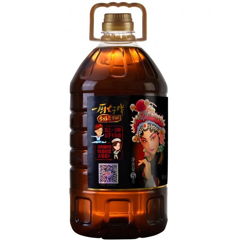 仙餐食用油花旦特香黄菜籽油 图4