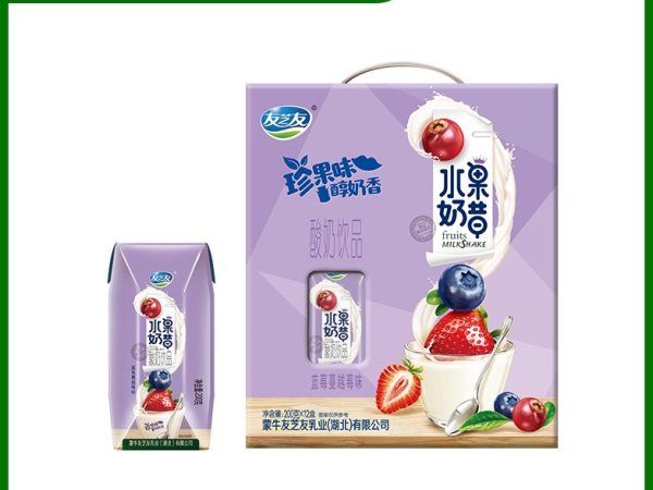 蒙牛友芝友 水果奶昔