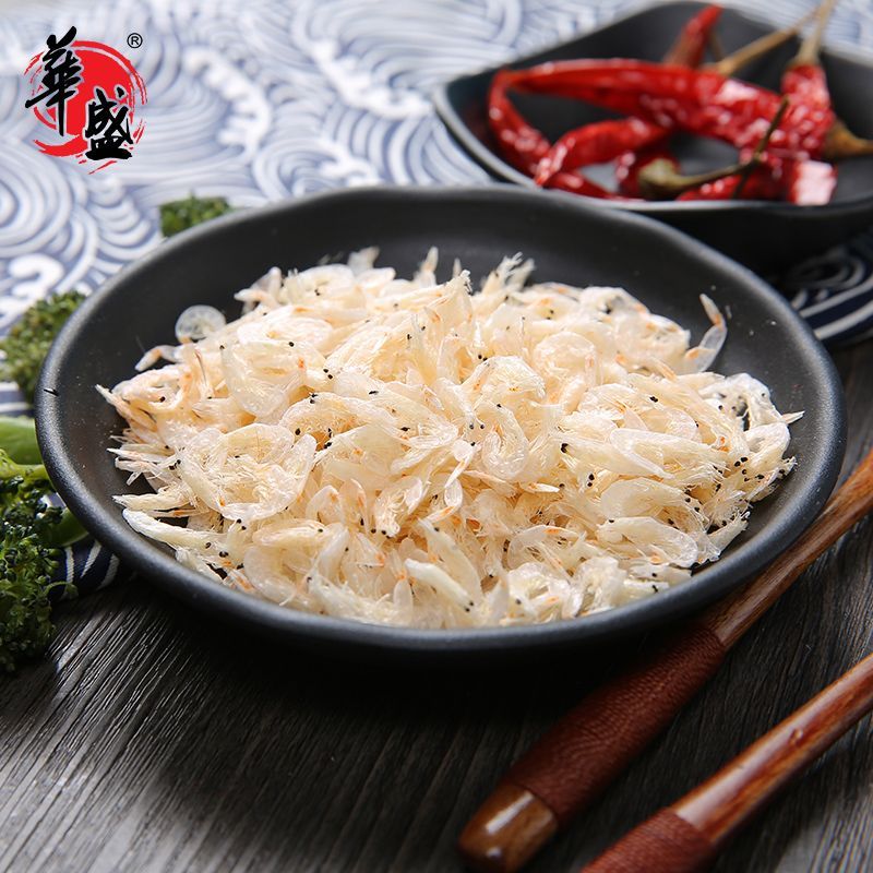 华盛 特级淡干熟虾皮 海米118g袋装 图4