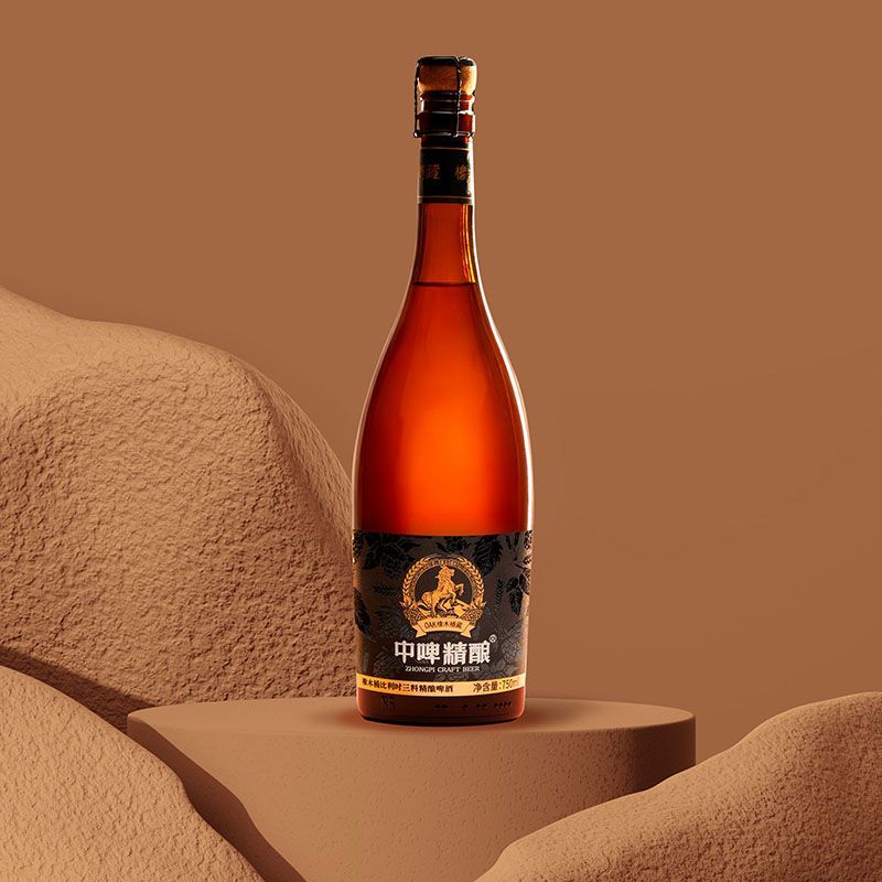 中啤精酿橡木桶比利时三料精酿啤酒 图3