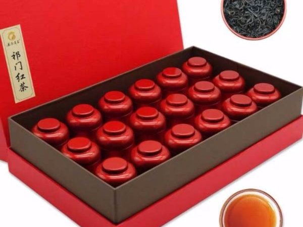 祁门红茶小罐特级红香螺