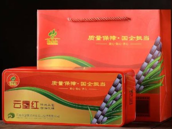 云垦红 古法红糖1350克