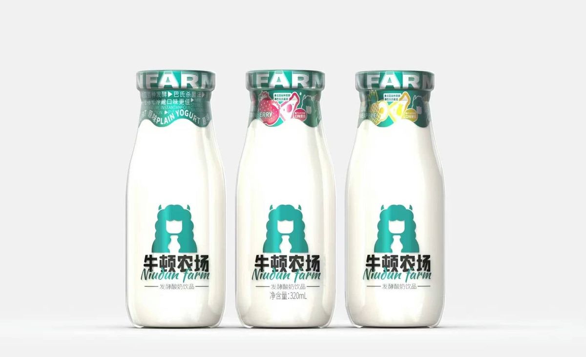 牛顿农场发酵酸奶320ml 图2