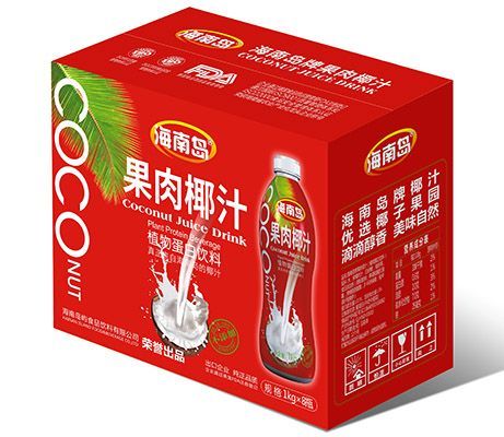 海南岛牌1千克PET椰汁