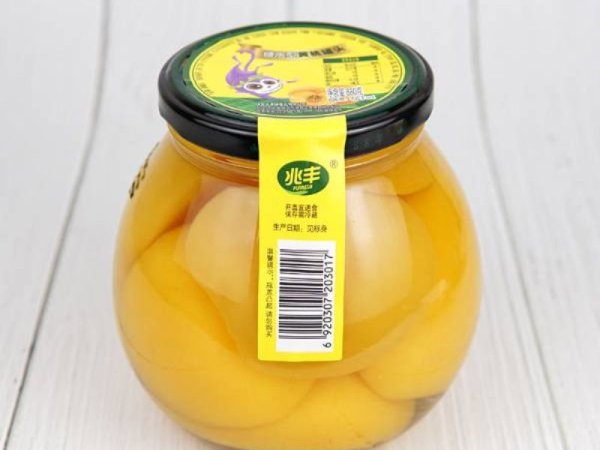兆丰糖水黄桃罐头