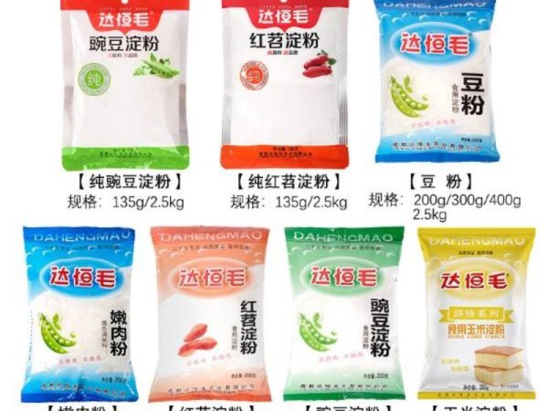 食用淀粉（红苕淀粉、豌豆淀粉、玉米淀粉、豆粉、嫩肉淀粉）