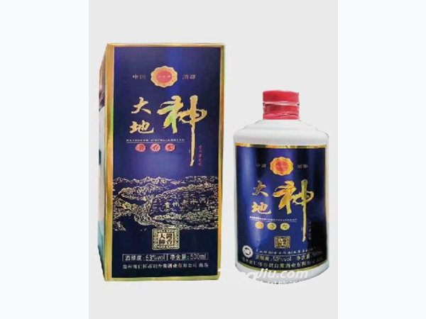 500ml大地神酱酒（蓝盒）