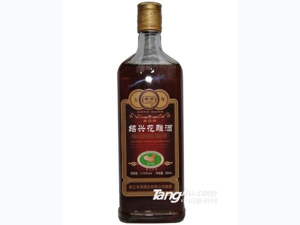 丰润老酒绍兴花雕酒五年500ml