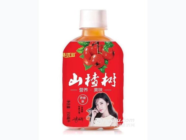 味优滋山楂树饮料350ml