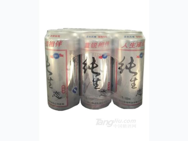 纯生态熟啤酒500ml