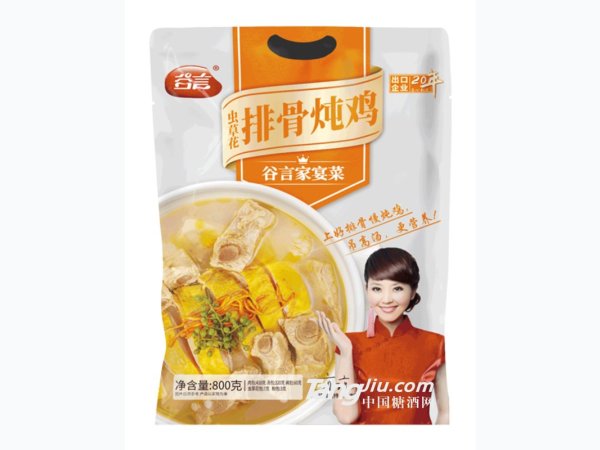 虫草花排骨炖鸡800g