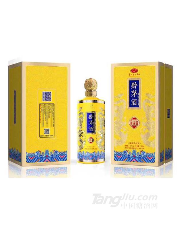 53&deg;黔茅酒500ml阳明心学文化传承酒（黄）