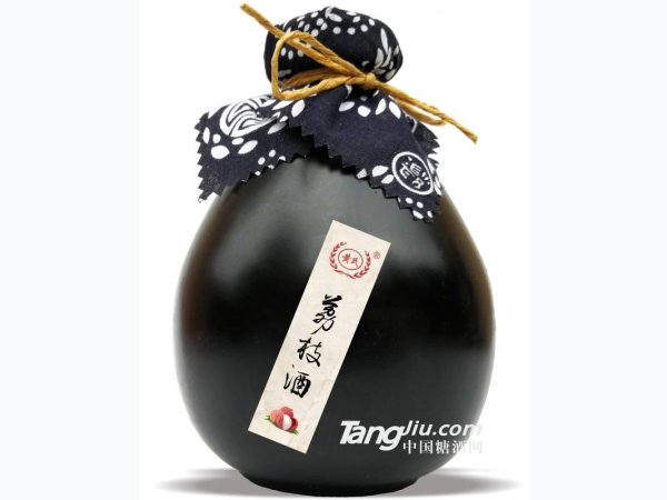 12&deg;黄氏荔枝酒（黑坛）-500ml