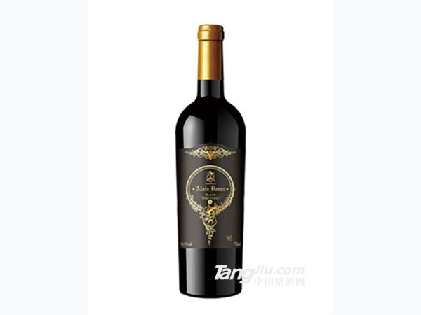 艾隆堡黑方干红葡萄酒