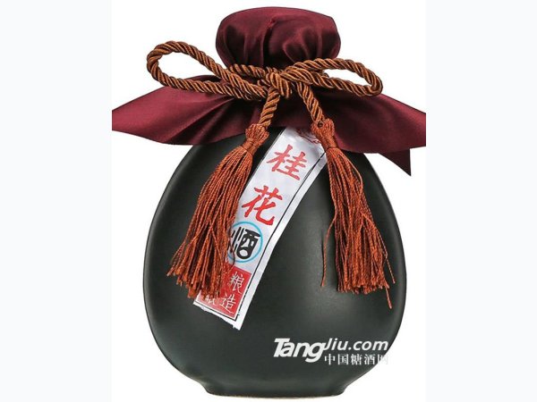 15&deg;黄氏桂花酒（黑坛）-500ml