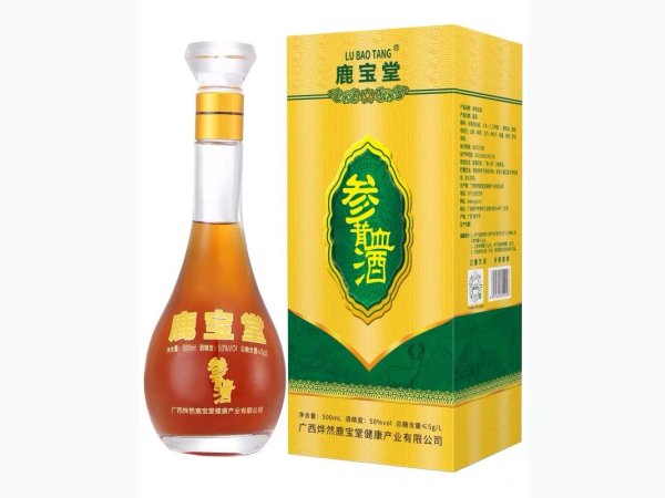鹿宝堂参茸血酒龙运50&deg;
