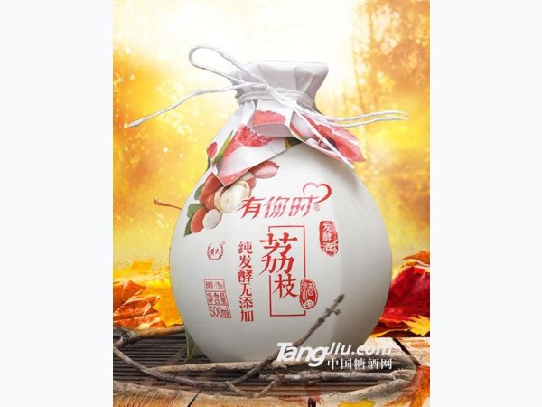 12&deg;有你时荔枝发酵酒-500ml