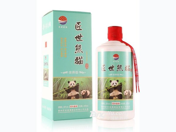 53&deg;匠世熊猫酒500ml