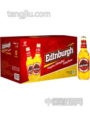 爱丁堡啤酒330ml红箱8度小瓶