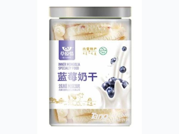 罐装蓝莓奶干288g