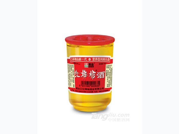 红棒槌口杯人参小酒