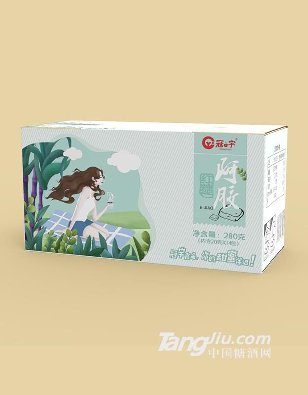 冠宇阿胶红糖280克