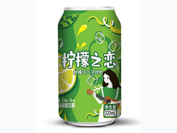 柠檬之恋柠檬味气泡饮料