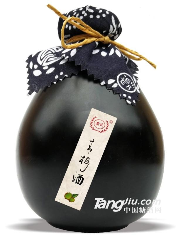 12&deg;黄氏青梅酒（黑坛）-500ml