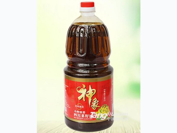 神象小榨浓香四川菜籽油1.8L