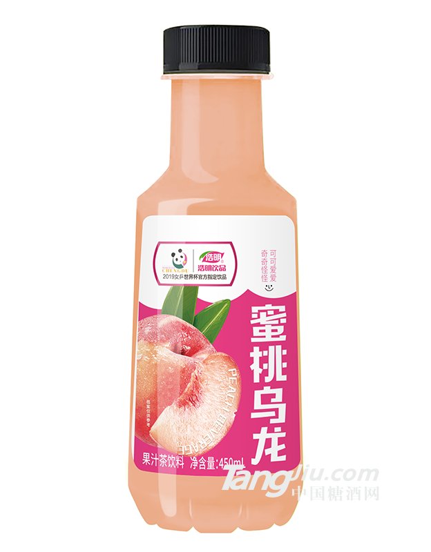 蜜桃乌龙450ml