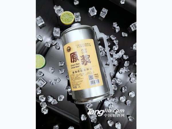 2升西蒙白啤原浆