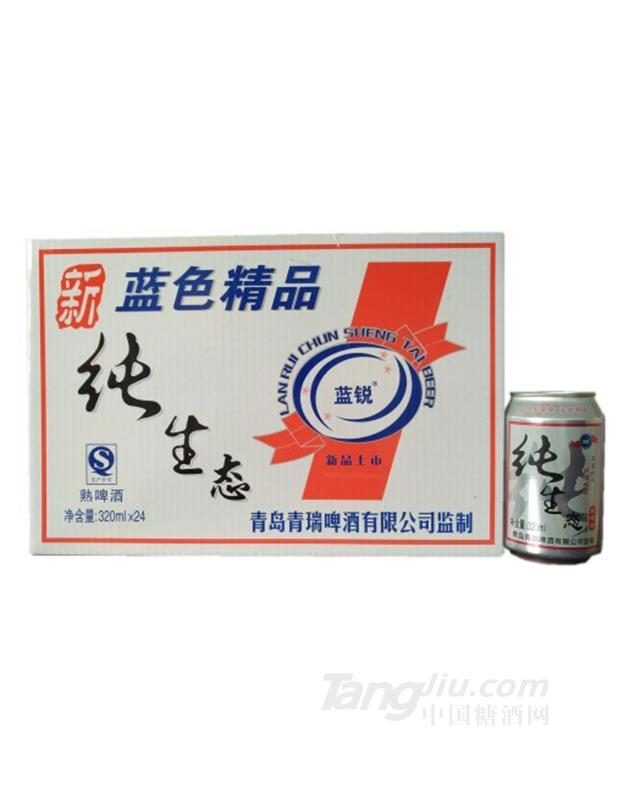 纯生态熟啤酒320ml&times;24