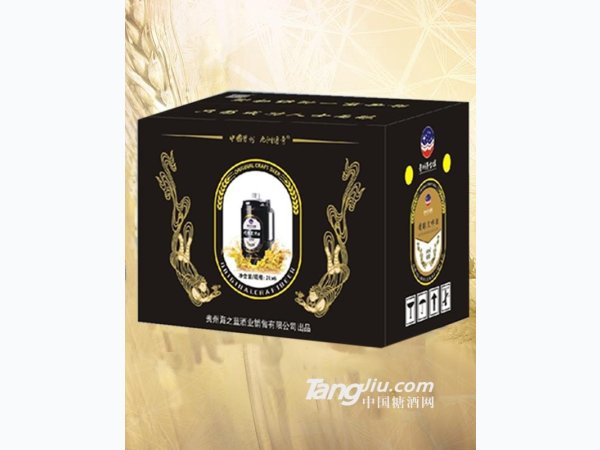 茅台原浆精酿黑啤酒2L&times;6瓶
