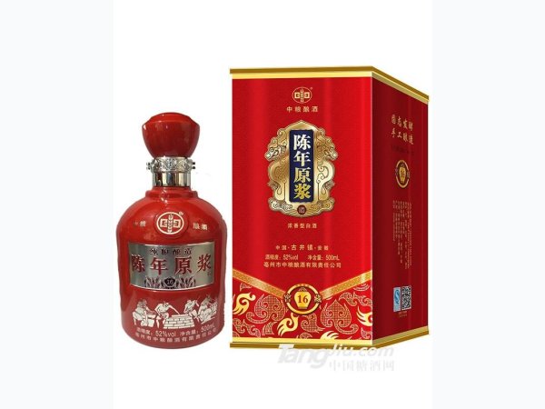 中粮酿酒陈年原浆浓香型白酒16年500ml