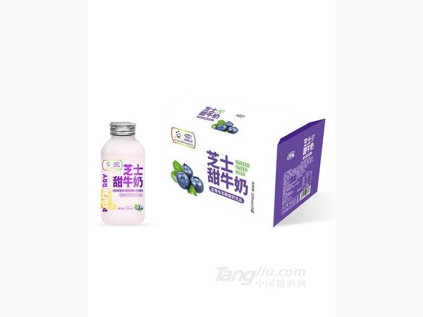 芝士甜牛奶蓝莓味320ml