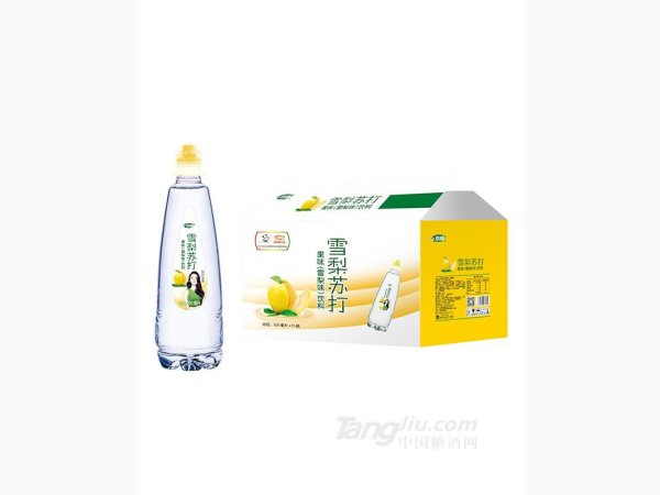 雪梨苏打水500ml