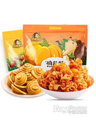 刺猬阿甘楠瓜酥猫耳朵440g