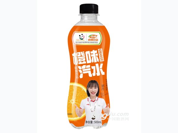 橙味汽水500ml