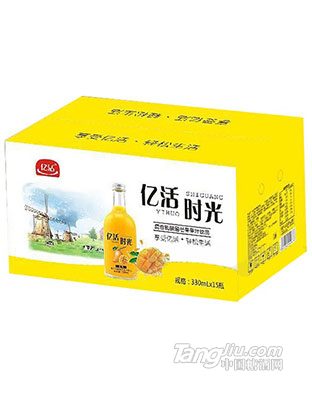 亿活-亿活时光-芒果果汁饮品-箱装-330MLx15瓶