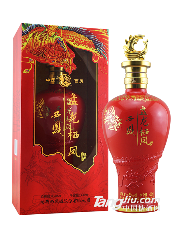 45&deg;盘龙西凤酒